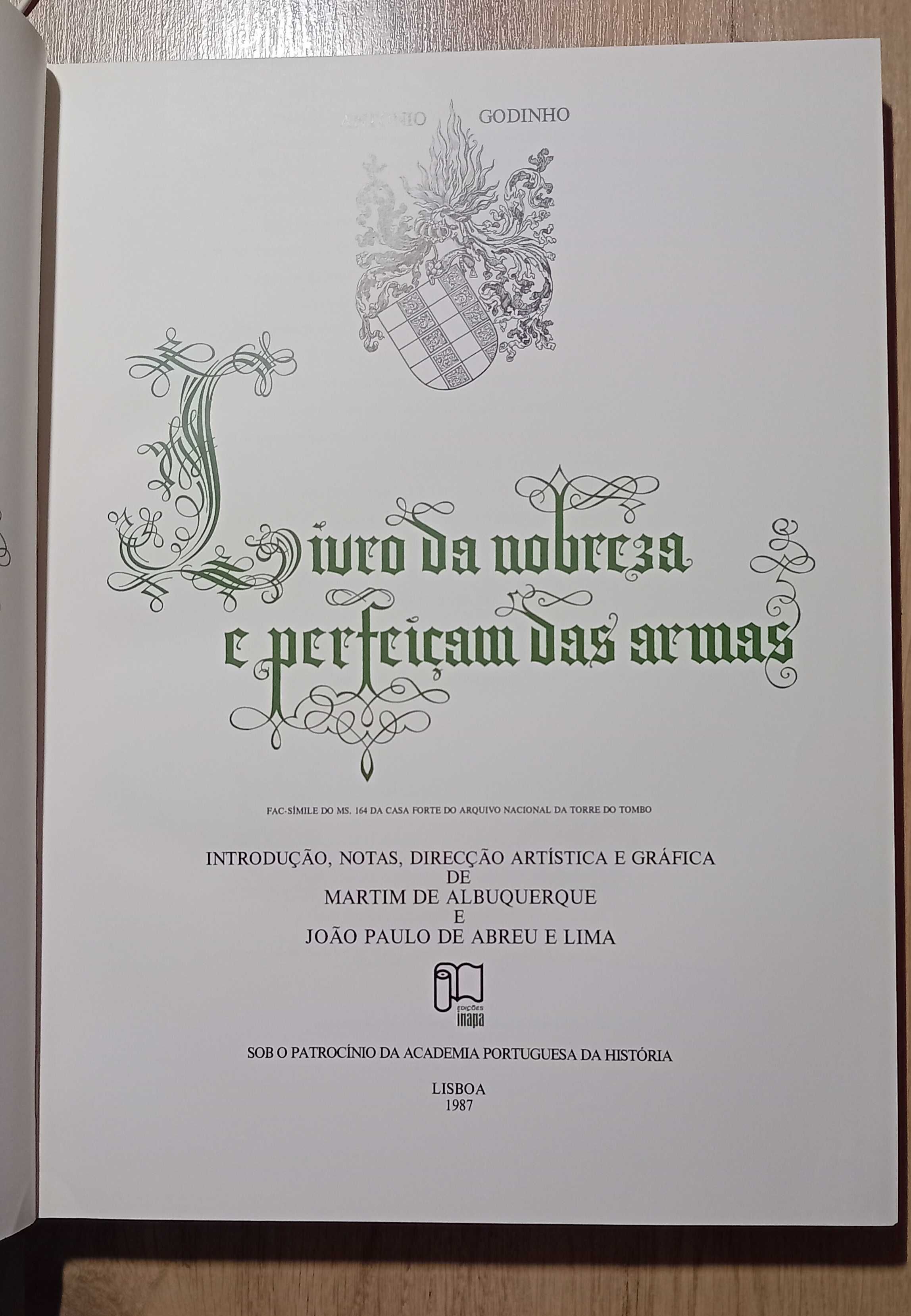 Brazonário da nobreza de Portugal, origens dos apelidos, genealogia