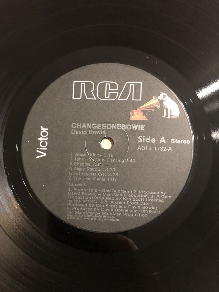 David Bowie Changesonebowie Changes one USA NM LP