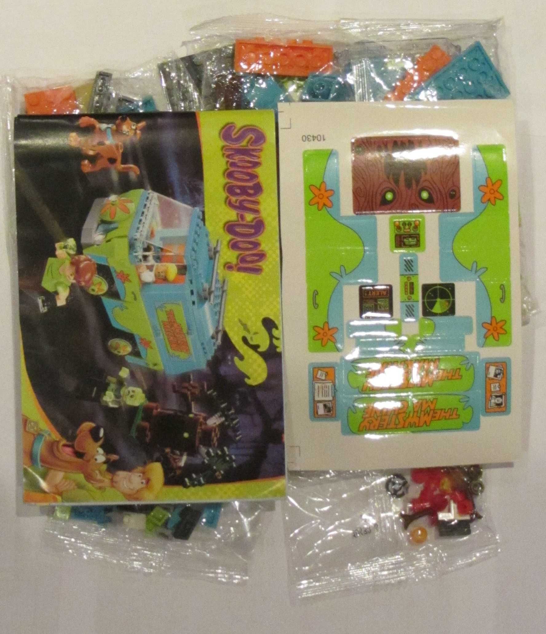 Set / kit Scooby Doo - a carrinha do Fred (compatível com Lego)