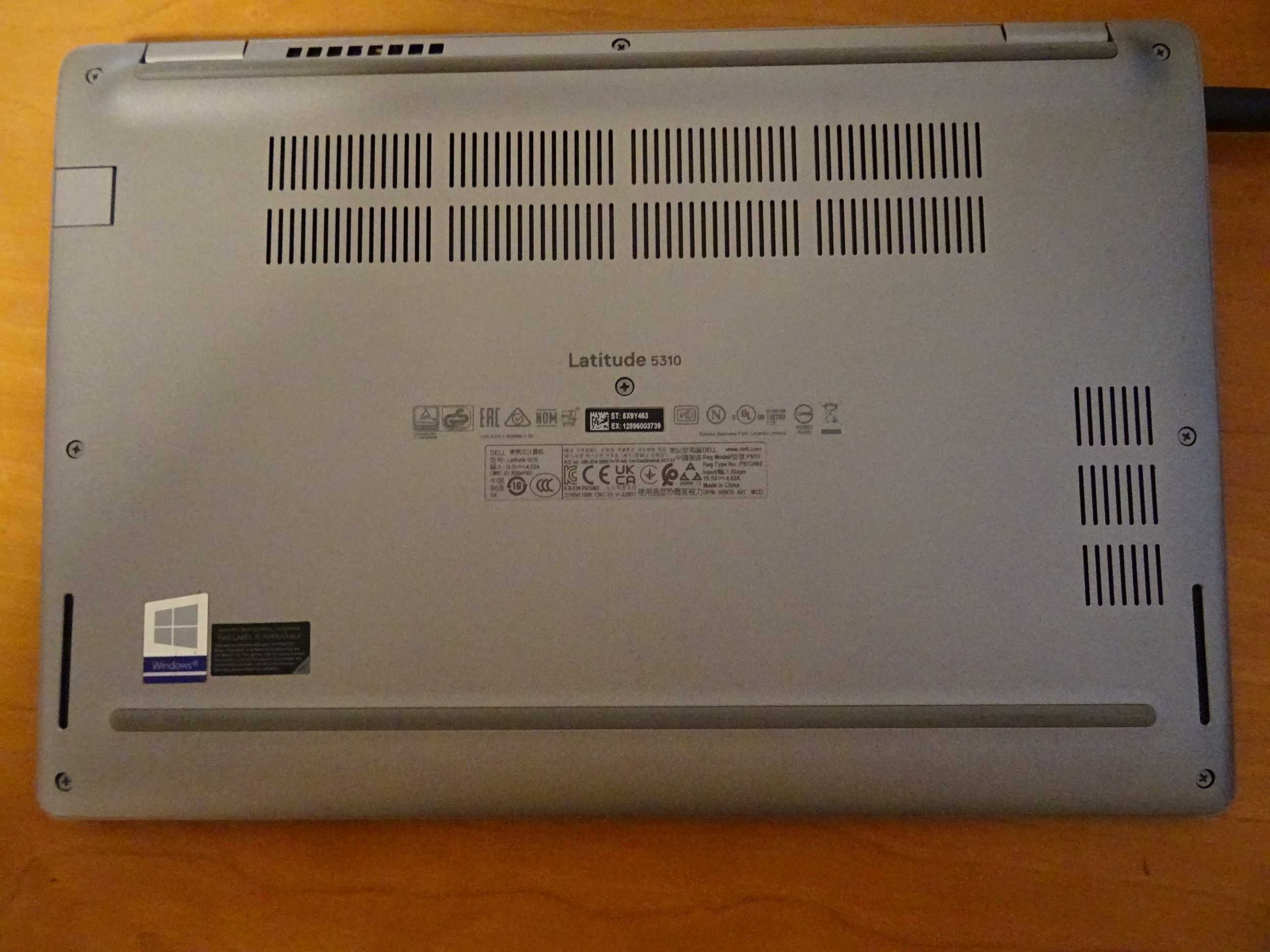 DELL Latitude 5310 - i5-11ªgen; 16gb/256gb; FHD 13.3