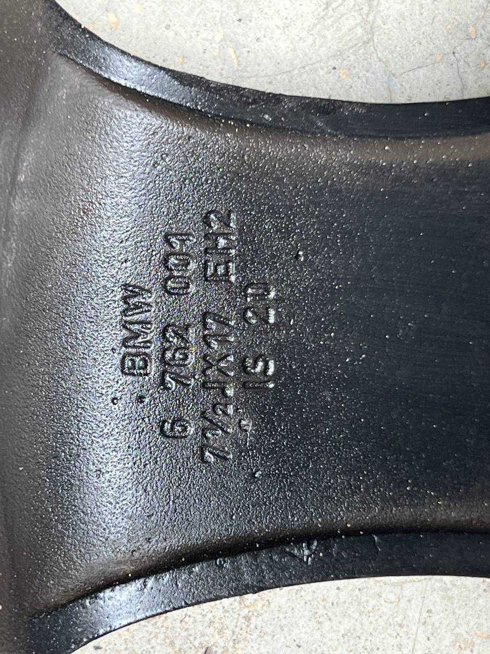 Диски BMW R17 5 120 під реставрацію з шинами