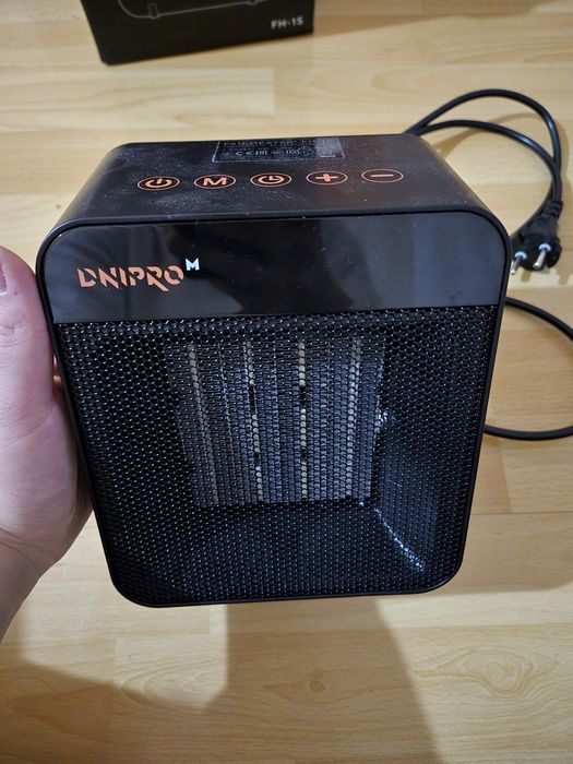 Тепловентилятор Dnipro-M FH-15, обігрівач, дуйчик