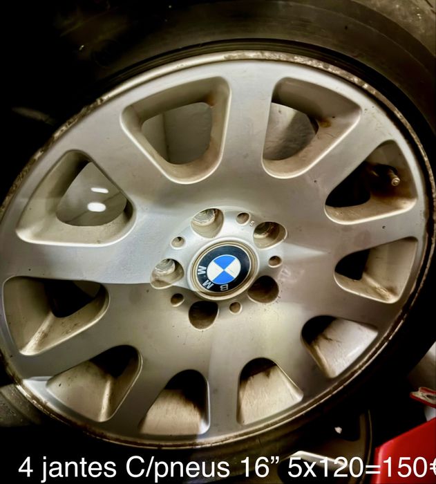 4 jantes bmw 16” furação 5x120