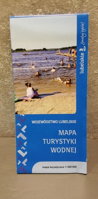 Mapa turystyki wodnej woj. Lubelskie