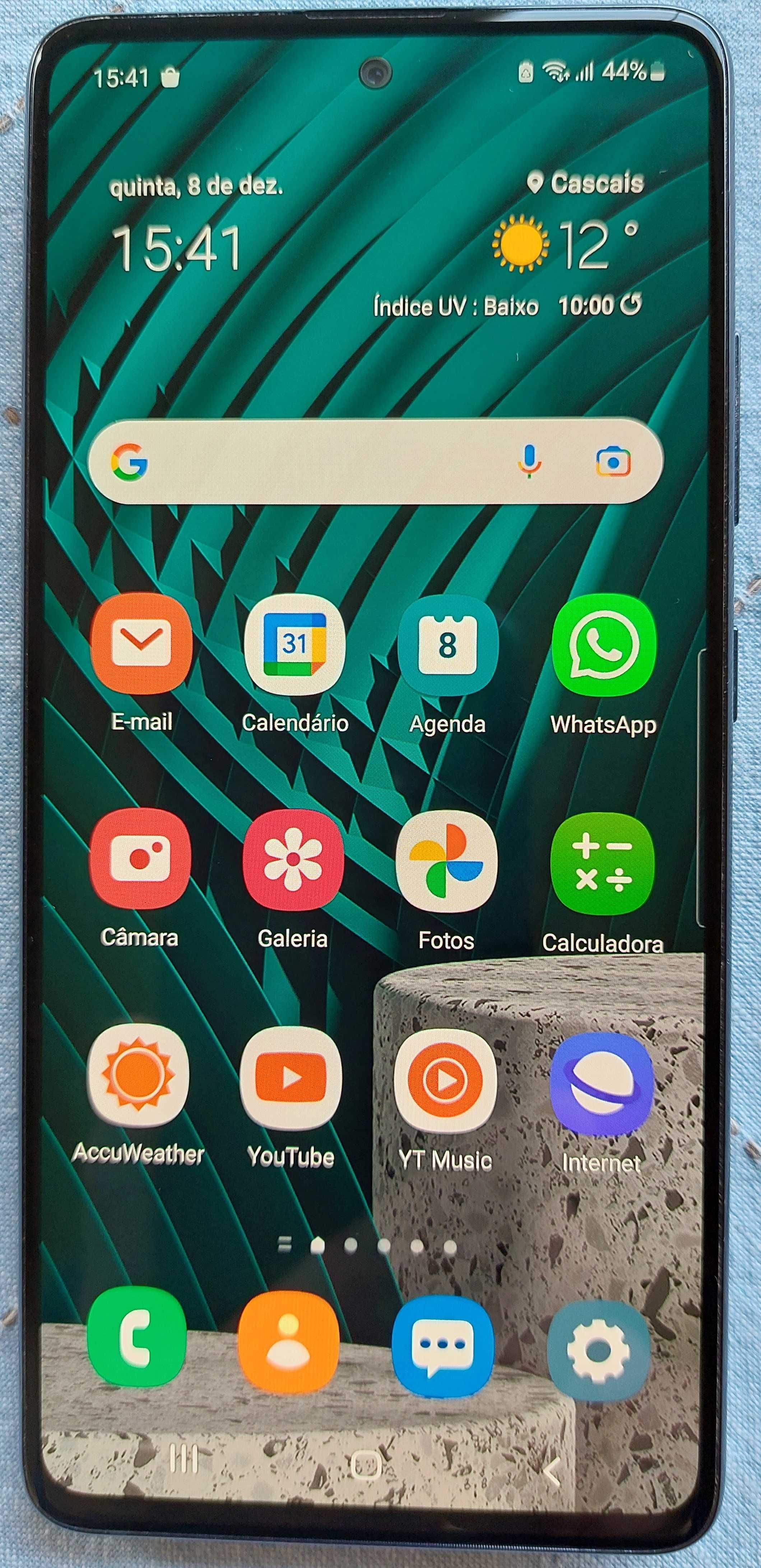 SAMSUNG GALAXY A51-5G, cor preta, desbloqueado, como novo