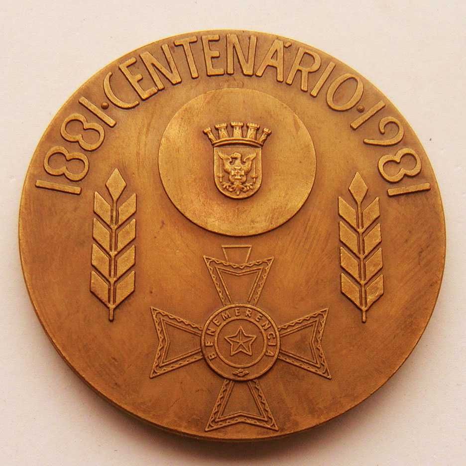 Medalha de Bronze Centenário dos Bombeiros Voluntários de Penafiel
