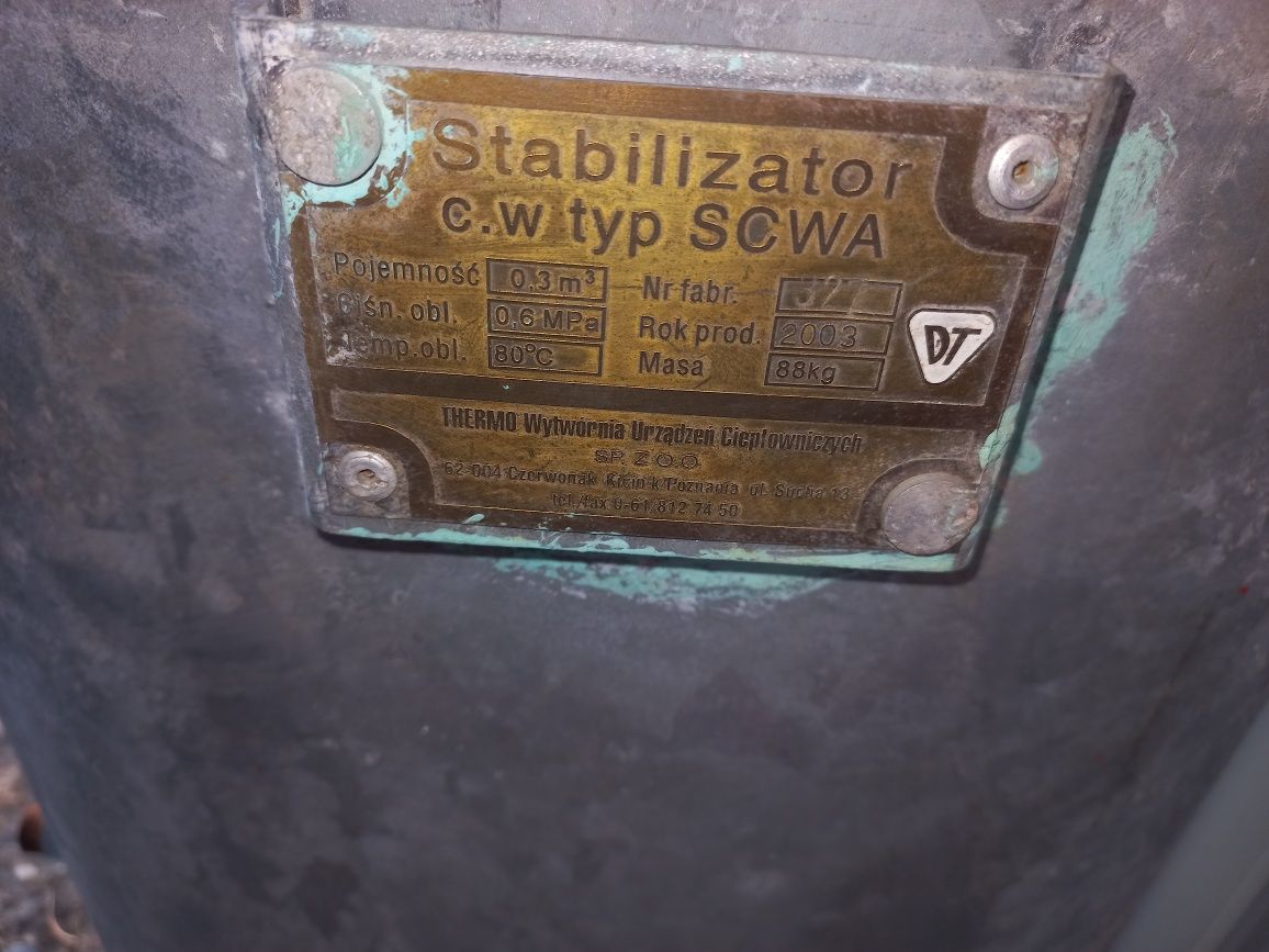Zbiornik Stabilizator SCWA 300 Litrów