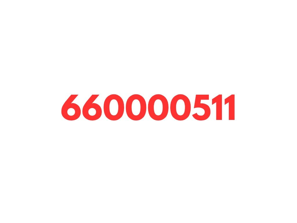 660_000_511 Starter Karta SIM UNIKATOWY Złoty Prosty Łatwy Numer