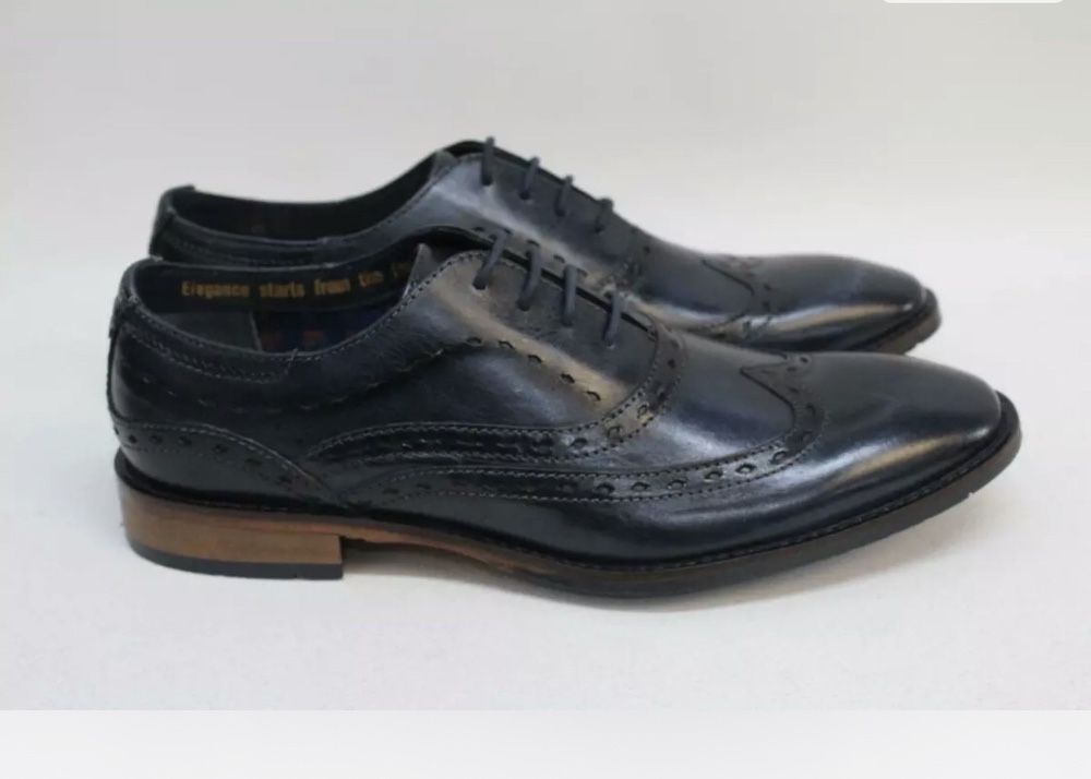GOODWIN SMITH туфлі, обувь, взуття, туфли Navy Blue. Англія.