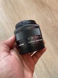 Objectivas Canon EFM 15-45mm Lens f3.5