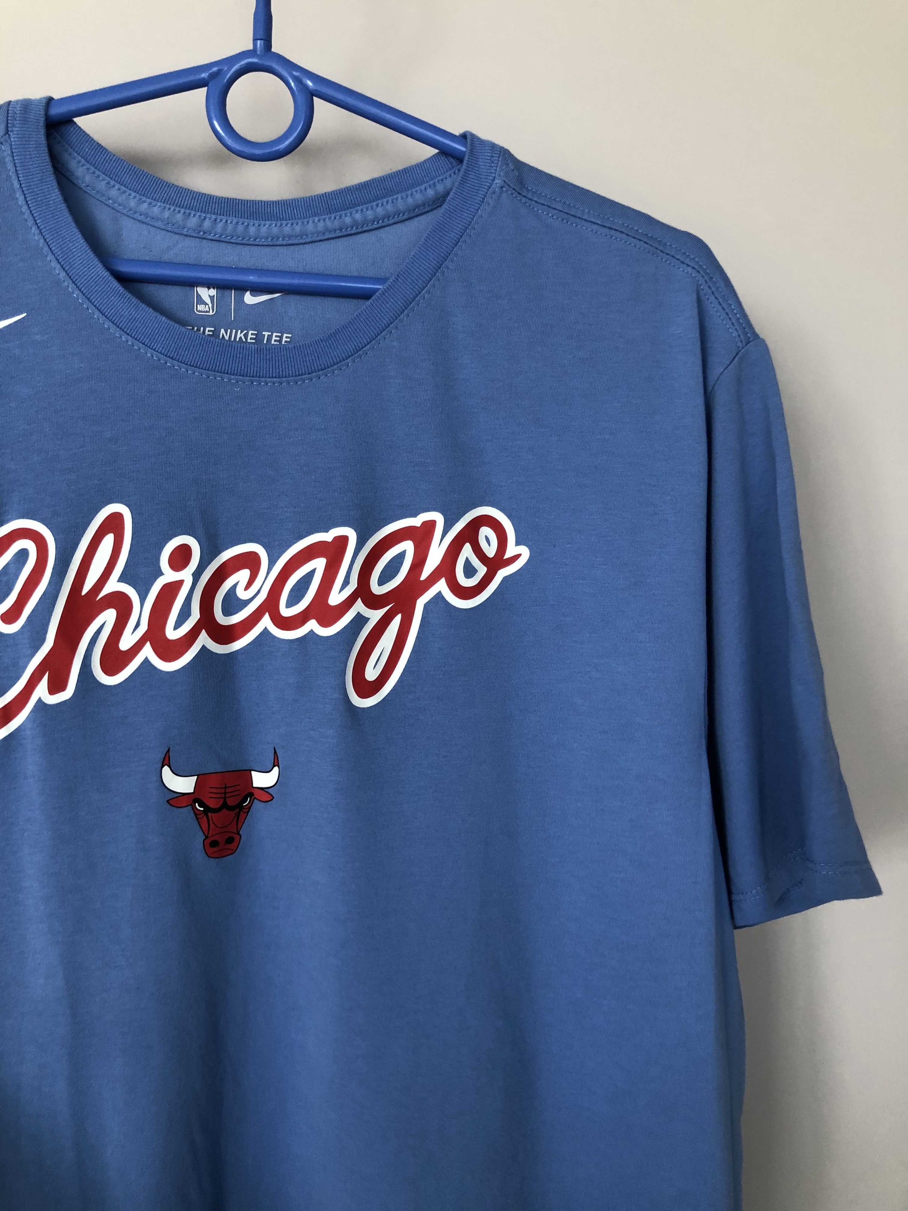 Чоловіча футболка Nike Chicago Bulls Dry Tee City Edition NBA, (р. XL)