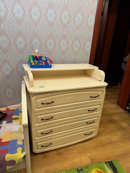 Комод-пеленатор Верес 900 Філенка, колір — слонова кістка