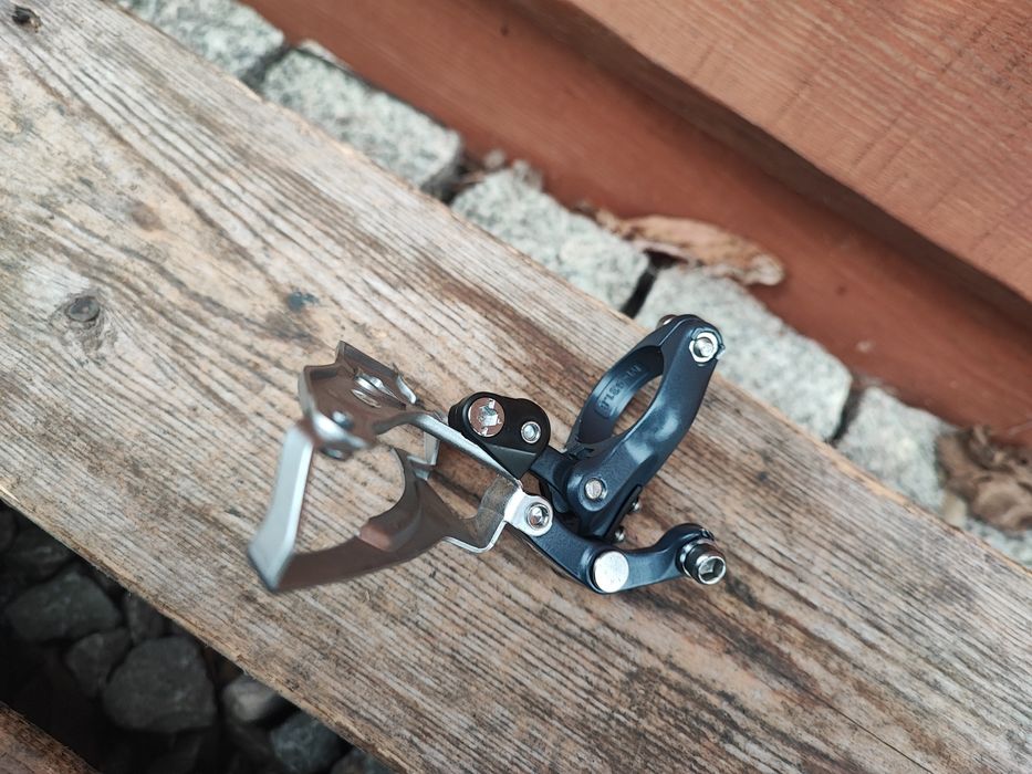 Przednia przerzutka rowerowa Shimano Deore LX M571 31.8 RETRO MTB