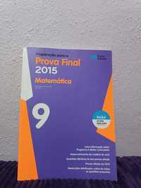 livro prova final 2015 - matemática - 9. º ano