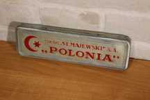Przedwojenna puszka , Tow. Akc. St. Majewski i S-ka "Polonia" ołówki