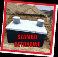 Szamba betonowe 8m3 Zbiorniki betonowe Piwnice Ziemianki