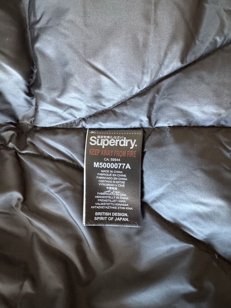 Męska puchowa parka Superdry Rookie, M