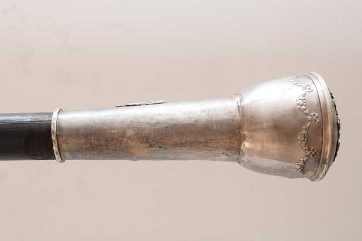 SREBRNA LASKA - dwa orły carskie - SREBRO ROSJA