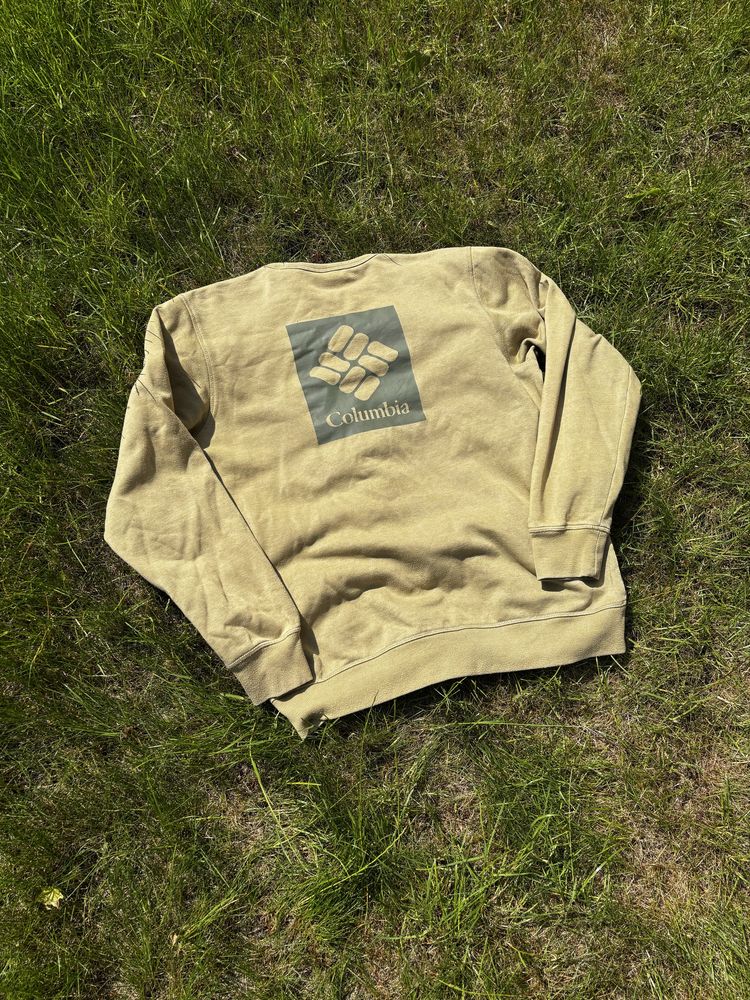 Bluza Vintage Columbia Workwear Oliwka