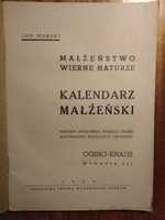 Kalendarz małżeński - 1948