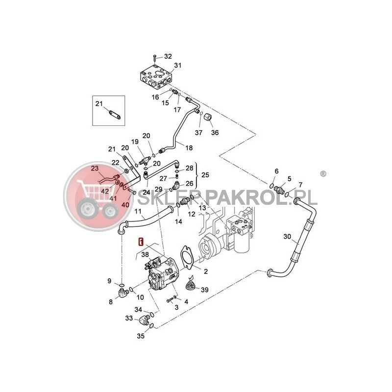 Pompa hydrauliczna CASE, McCormick 394269A2