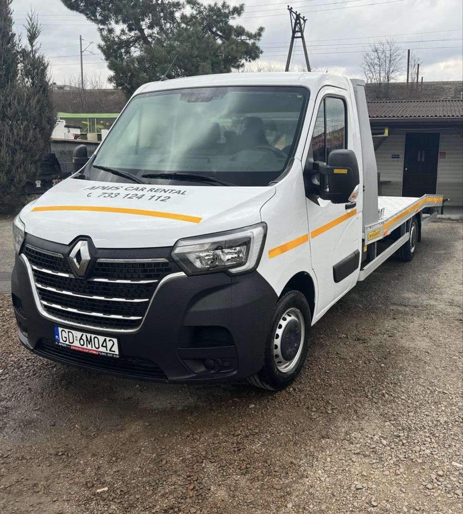 Laweta Autolaweta wynajem wypozyczenie auto laweta Ducato i Master
