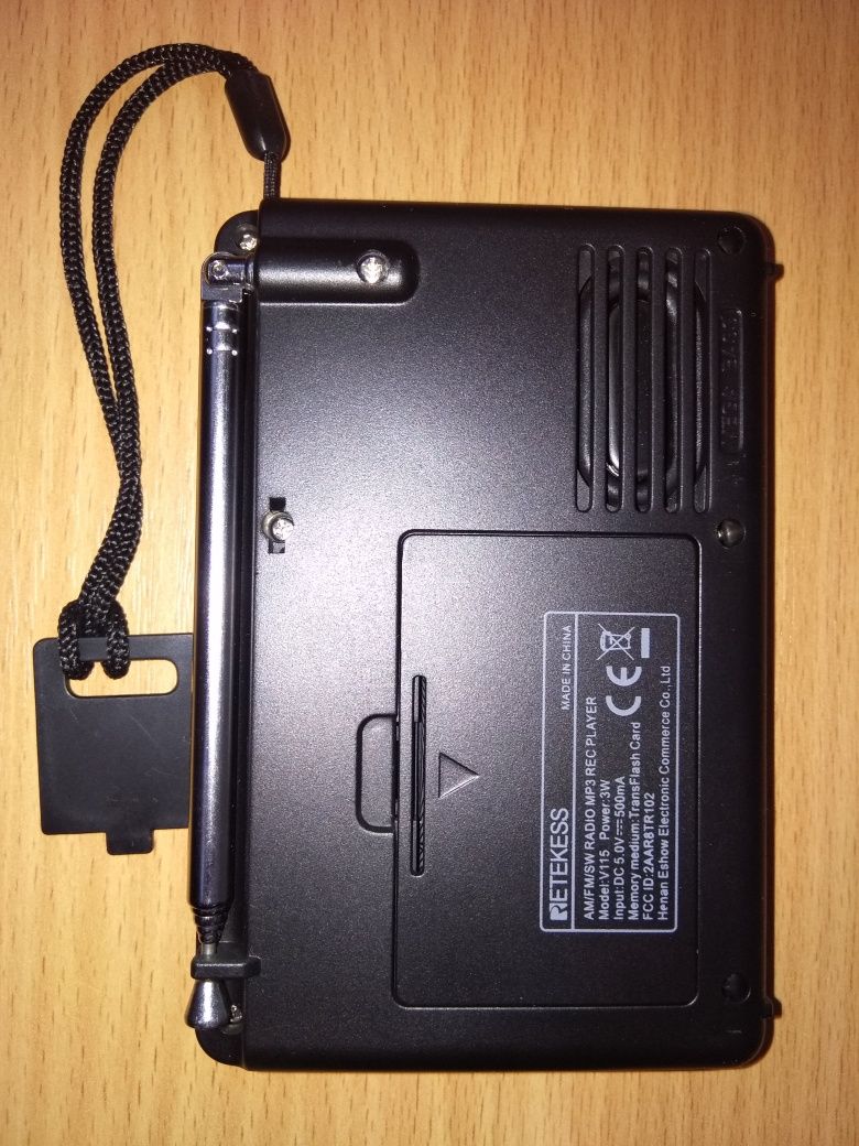 Радиоприемник мп3 RETEKESS V115.