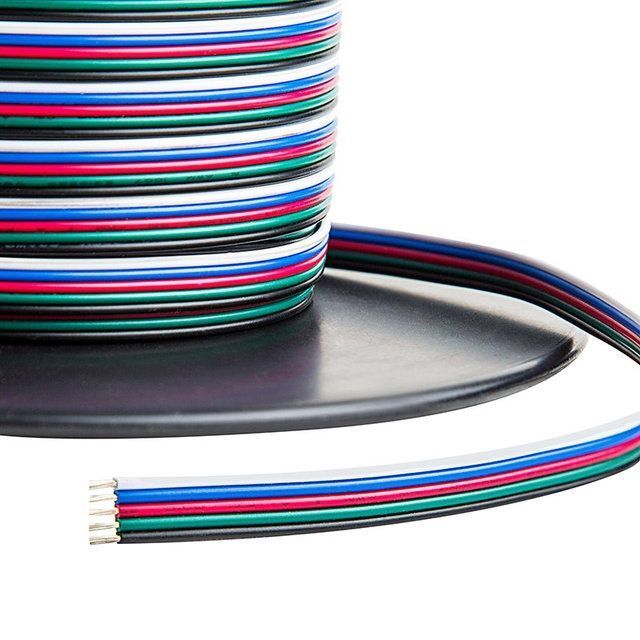 Кабель для RGB LED стрічки 4*0,3мм