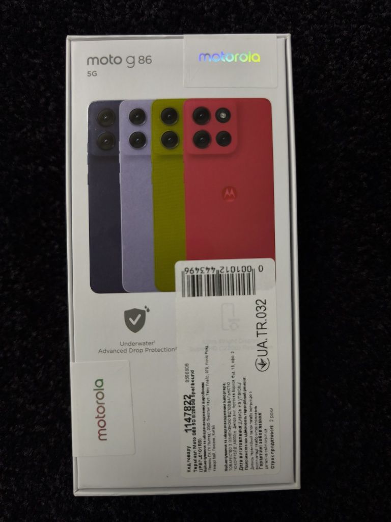 НОВИНКА!!! Moto G86 8/256Gb Motorola