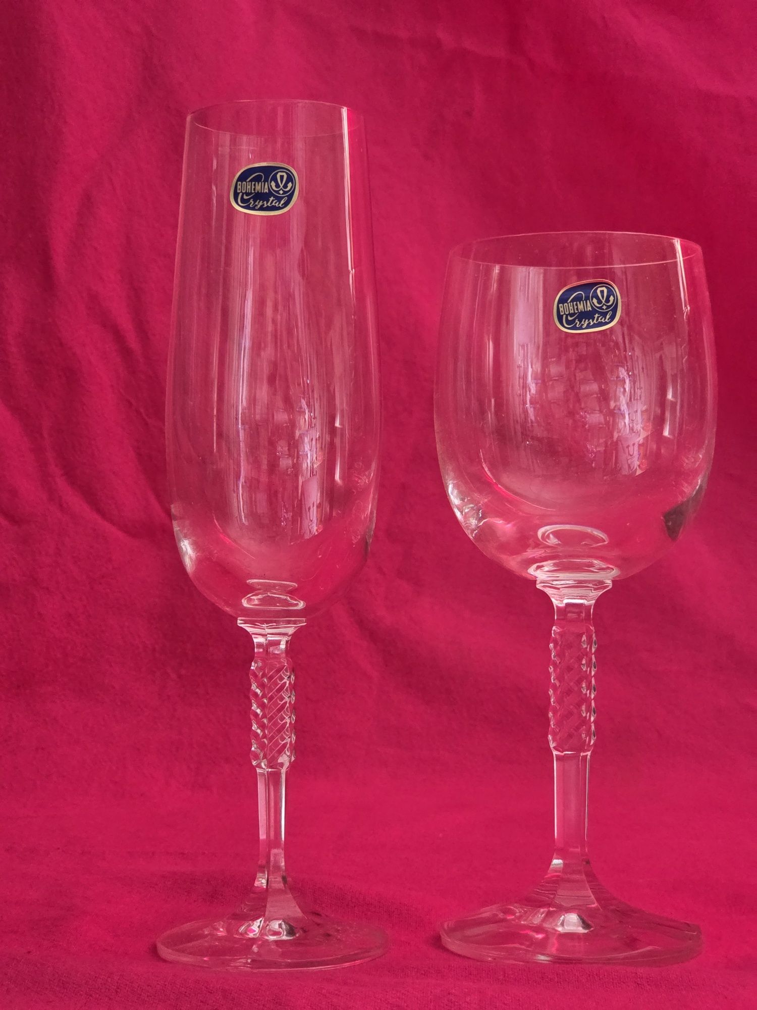 Copos cristal Bohemia