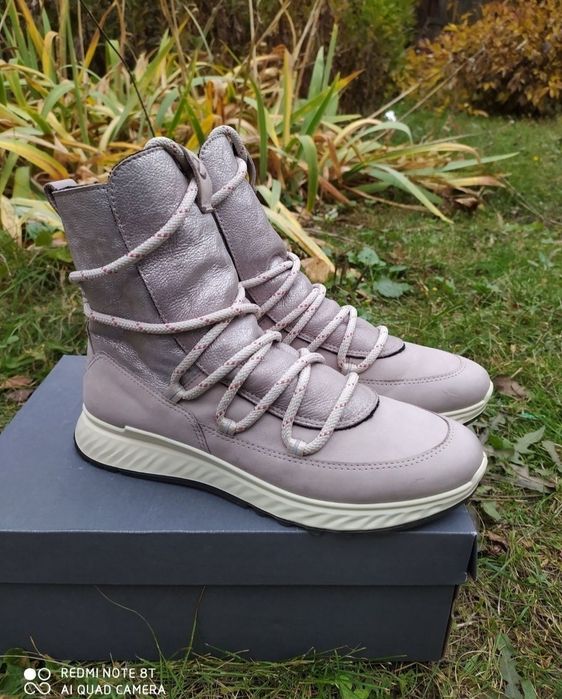 Ecco 39 ботинки жіночі зима осінь чоботи черевики сапоги ессо