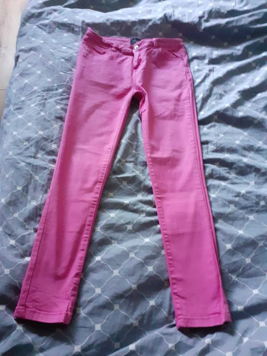Spodnie Mohito różowe rozm 38