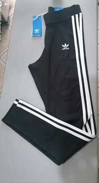 Nowe Oryginalne Spodnie Getry legginsy Adidas r. XS