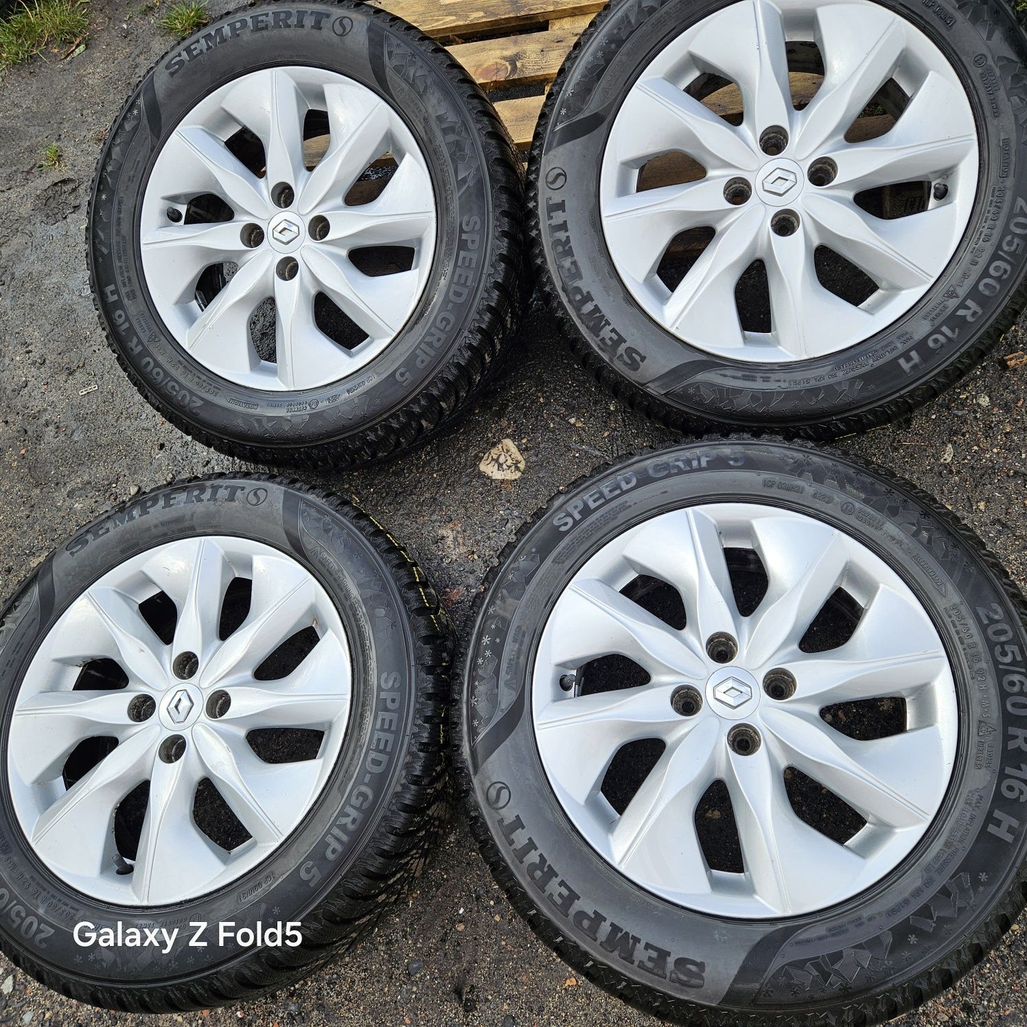 Alufelgi 16 Renault Captur Clio Zoe Scenic Wind Kangoo Megane 4x100