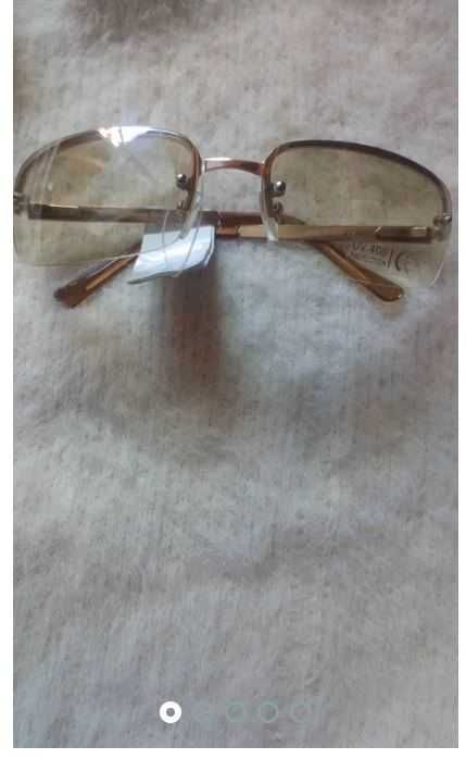 Okulary zerówki srebrne UV400