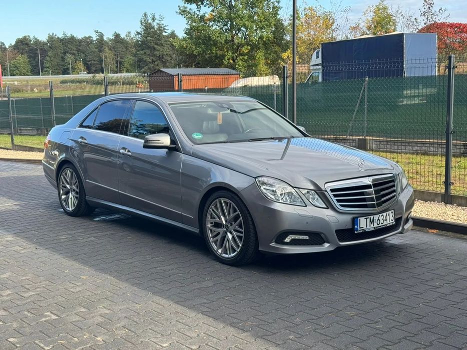 Mercedes-Benz Klasa E W212 Zadbany, Airmatic, Masaże, Asystenci kierowania 350CDI