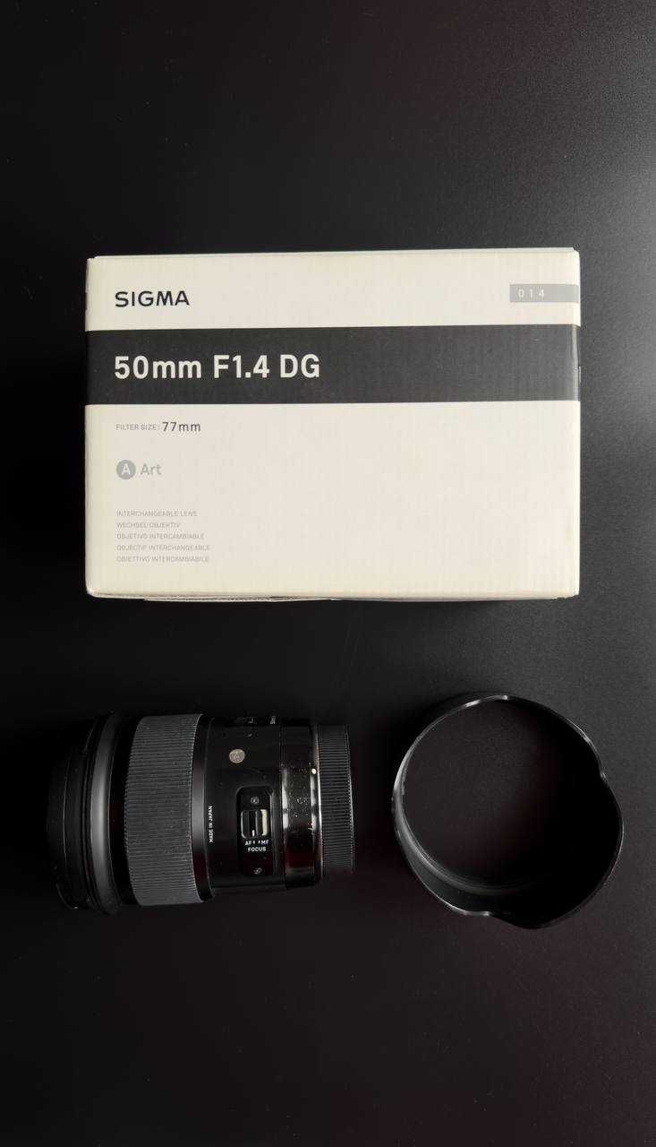 Продам Sigma Art 50 mm 1.4 (Canon)