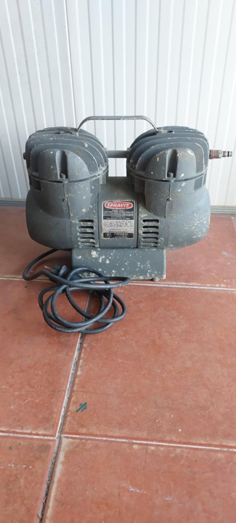 Compressor de limpeza e pintura