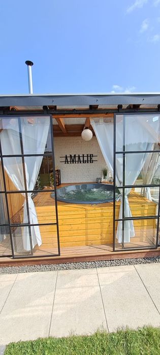 Domek, mazury, sauna , jacuzzi, noclegi, klimatyzacja