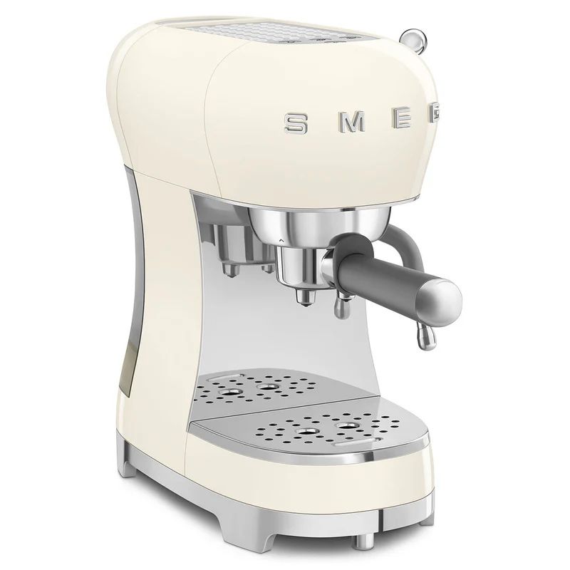 Máquina de café expresso Smeg , Creme  ECF02CREU