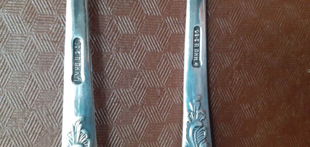 Мельхиор ложки столовые и вилки