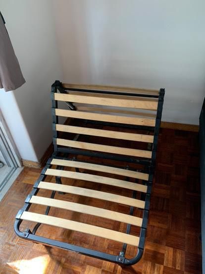 Base de cama solteiro