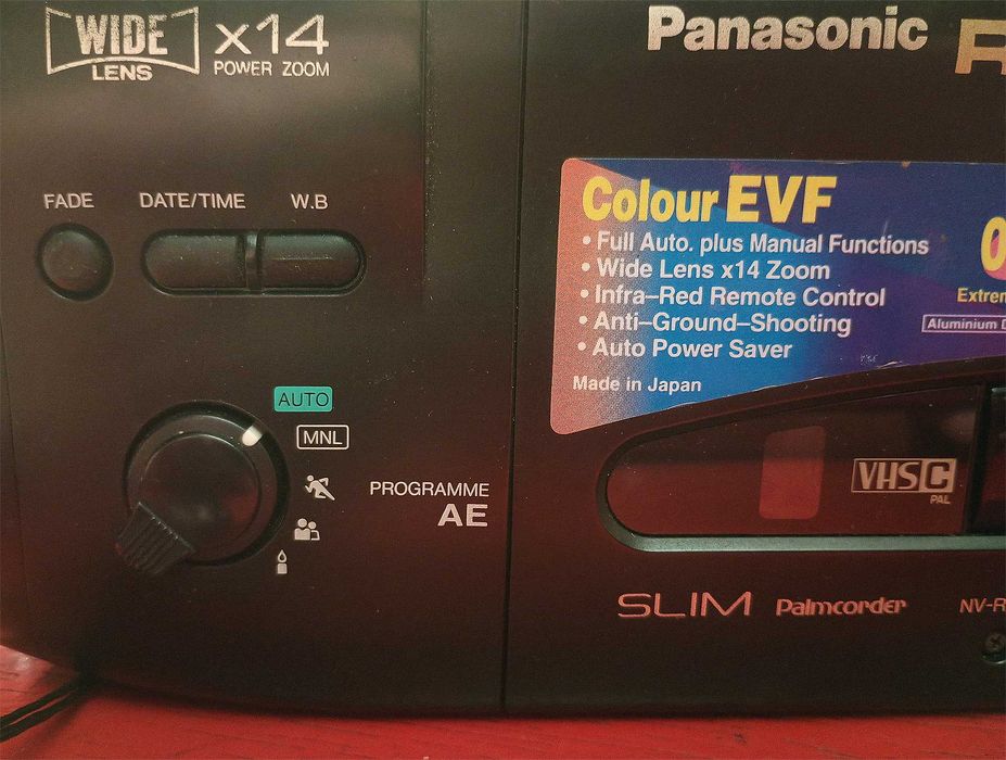 Легендарна відеокамера Panasonic RX3 як історичний артефакт