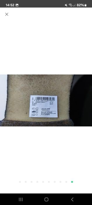 Замшевые полуботинки Clarks Desert Boots