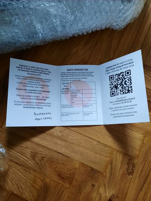 Nowa lampa sufitowa Argon ALTEA czarna podwójna