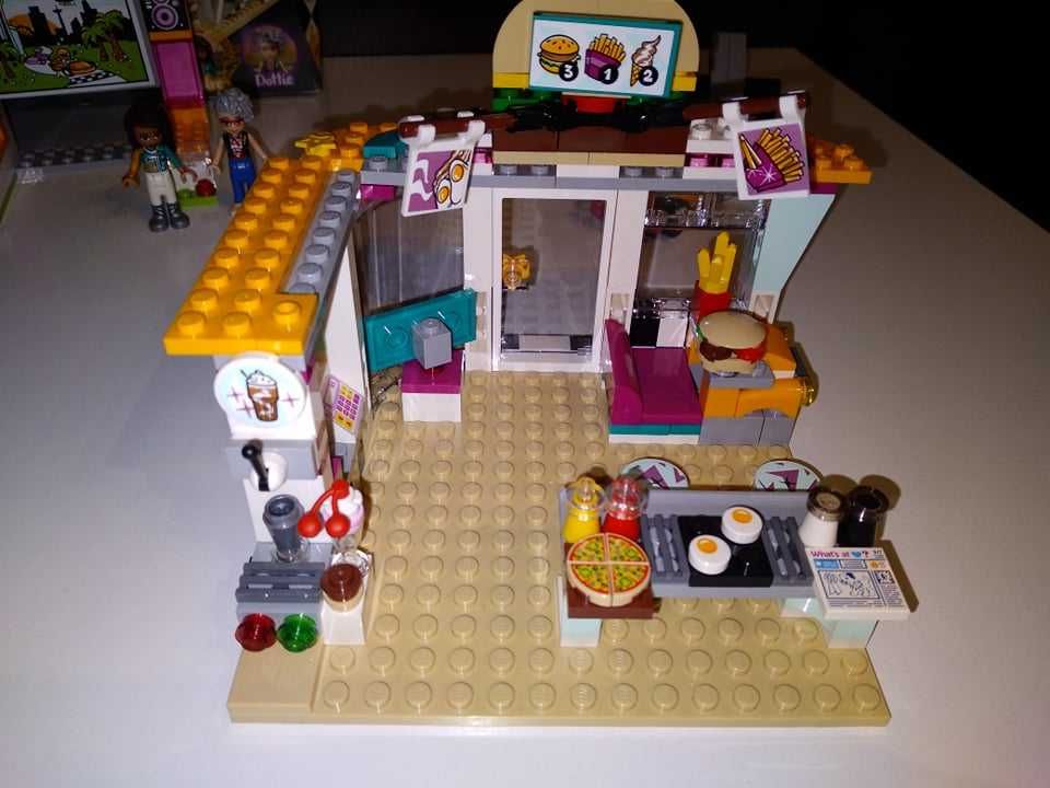 41349 lego friends klocki wyścigowa restauracja  przesyłka 5zł