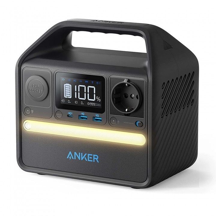 Зарядна станція Anker 521 256 wh розетка 220 v, станція Anker