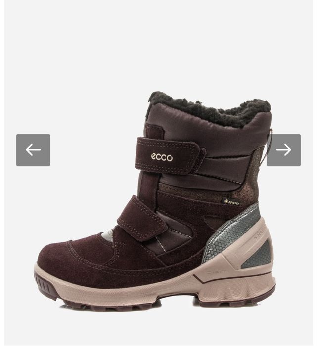 В идеале, зимние ботинки  ecco, 23 р