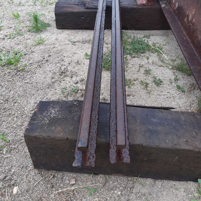 Szyna do bramy pod rolki jezdne