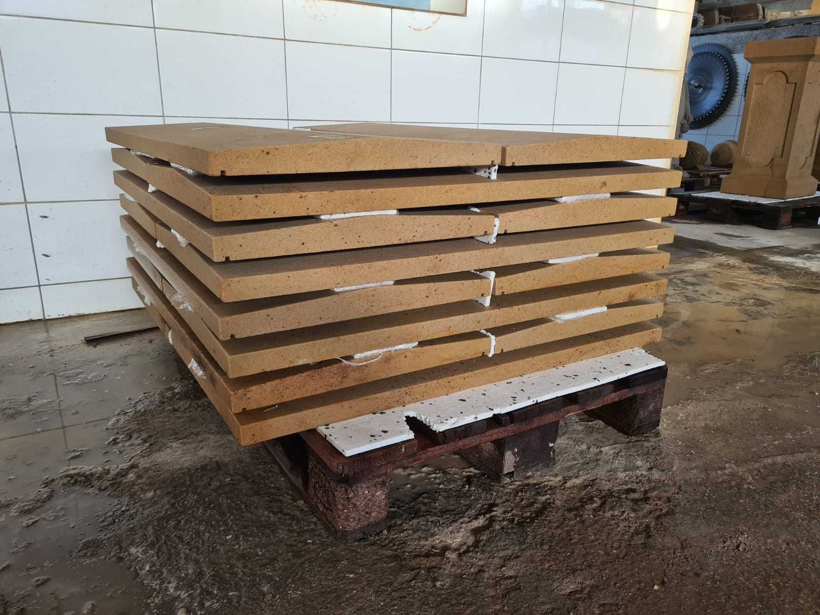 Nakrywa muru, czapka murowa z piaskowca, daszek na mur, kamień natural